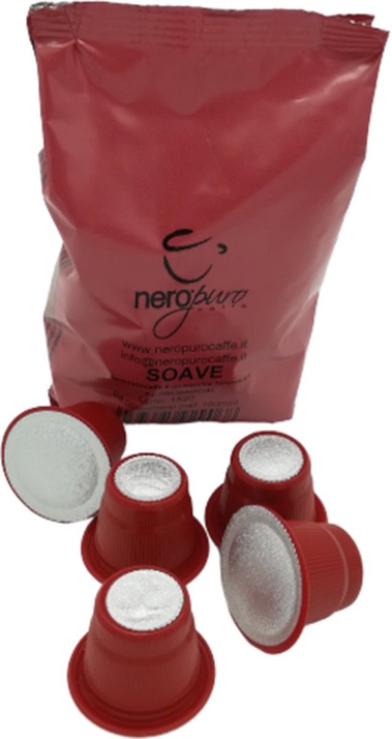 Nero Puro | Nespresso* Espresso cups | Soave 100 stuks