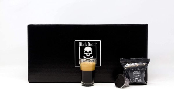 Black Death Koffie Cups - Dolce Gusto compatible